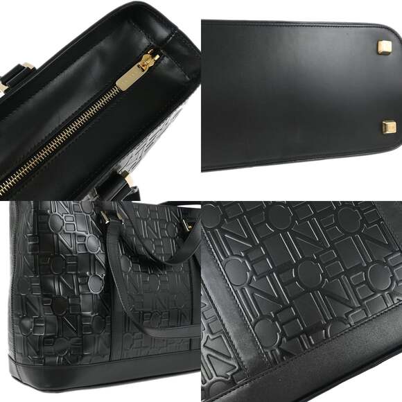 Celine Leather Tote Bag Black - Picture 4 of 4